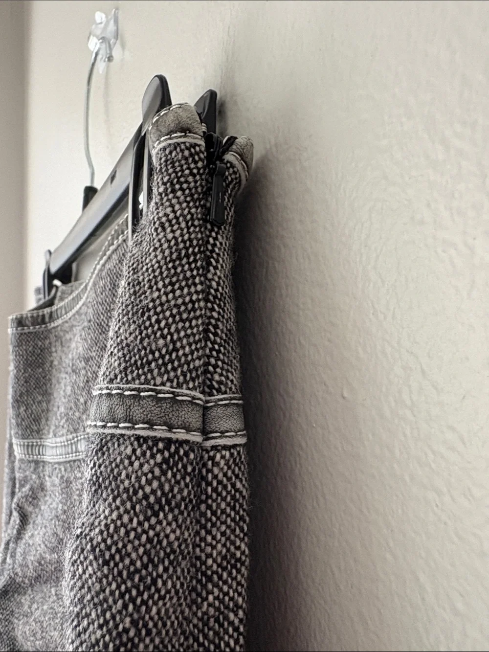 Michael Kors Gray Tweed Wool Blend Pencil Skirt